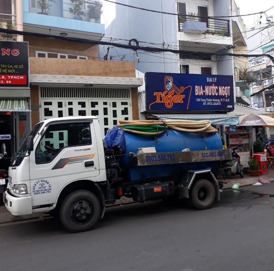 Dịch vụ hút hầm cầu giá rẻ ở Thủ Dầu Một