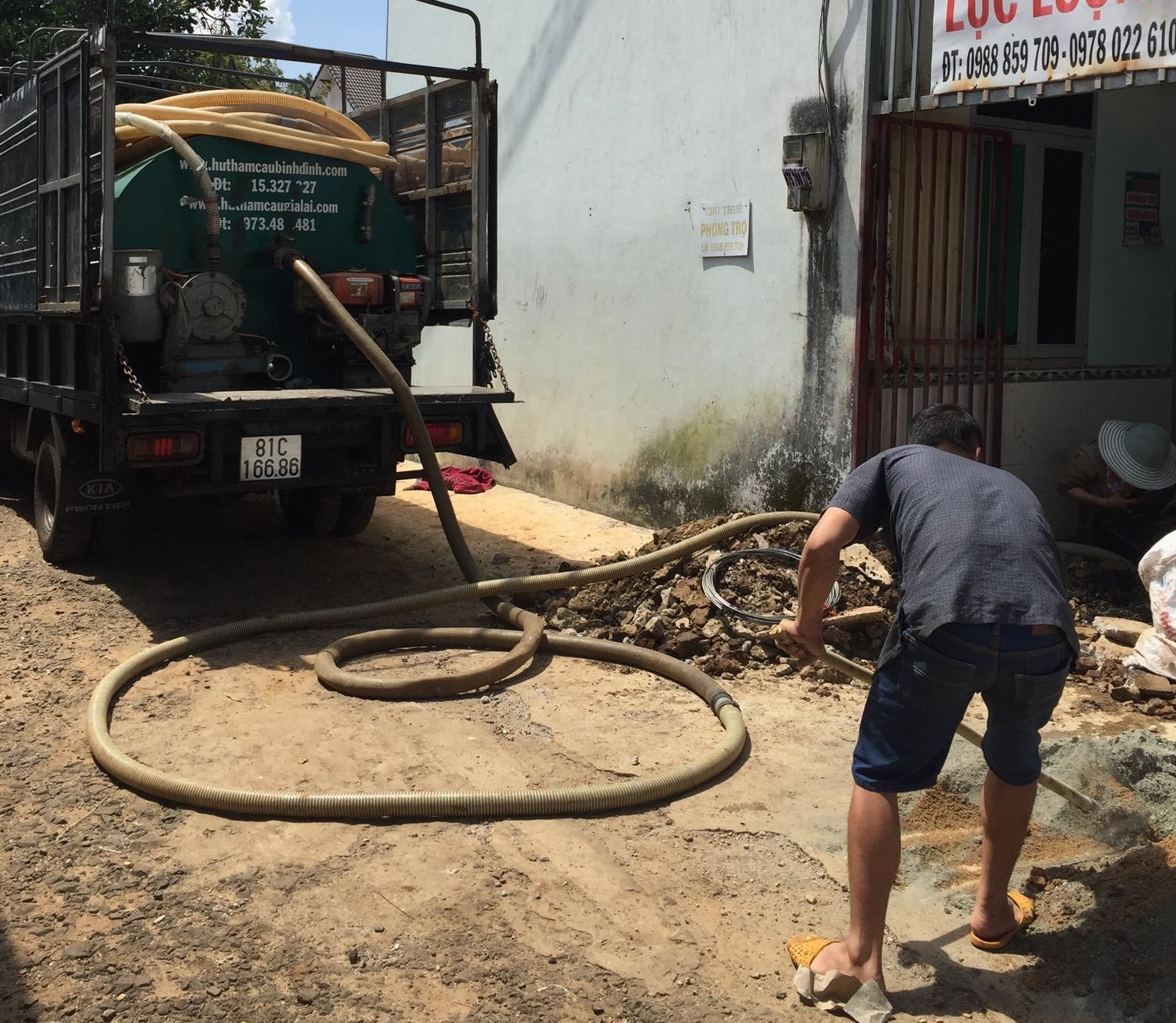 Quy trình dịch vụ thông tắc cống ở Dĩ An Bình Dương