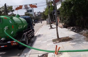 hút hầm cầu đúng khối tại Thuận An Bình Dương uy tín