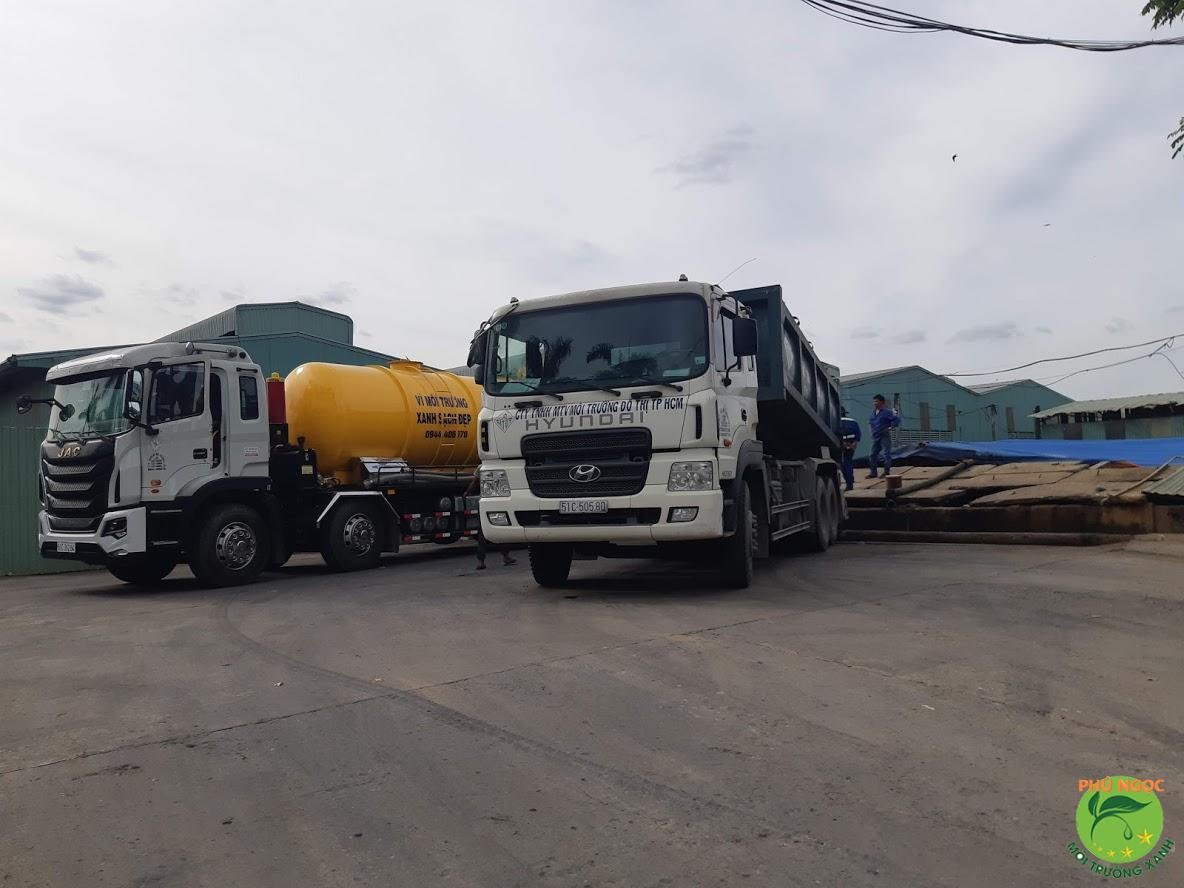 Hút hầm cầu định kỳ