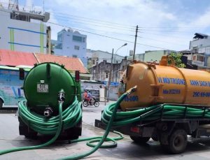 Hút hầm cầu đúng khối tại Tân Uyên Bình Dương theo yêu cầu